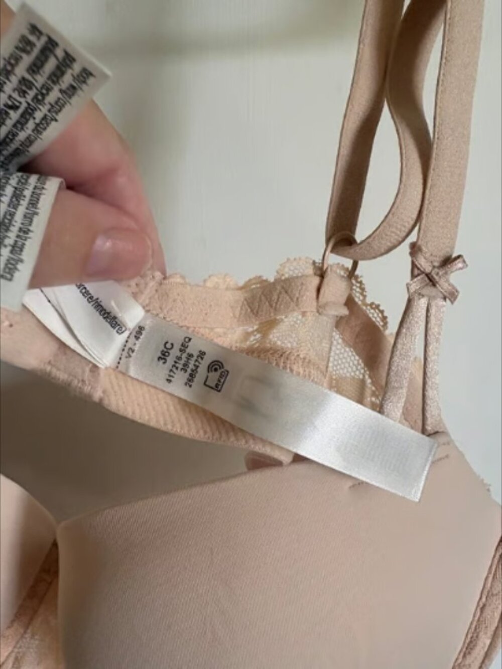 Victoria's Secret PINK Lace Trim Push-Up Bra